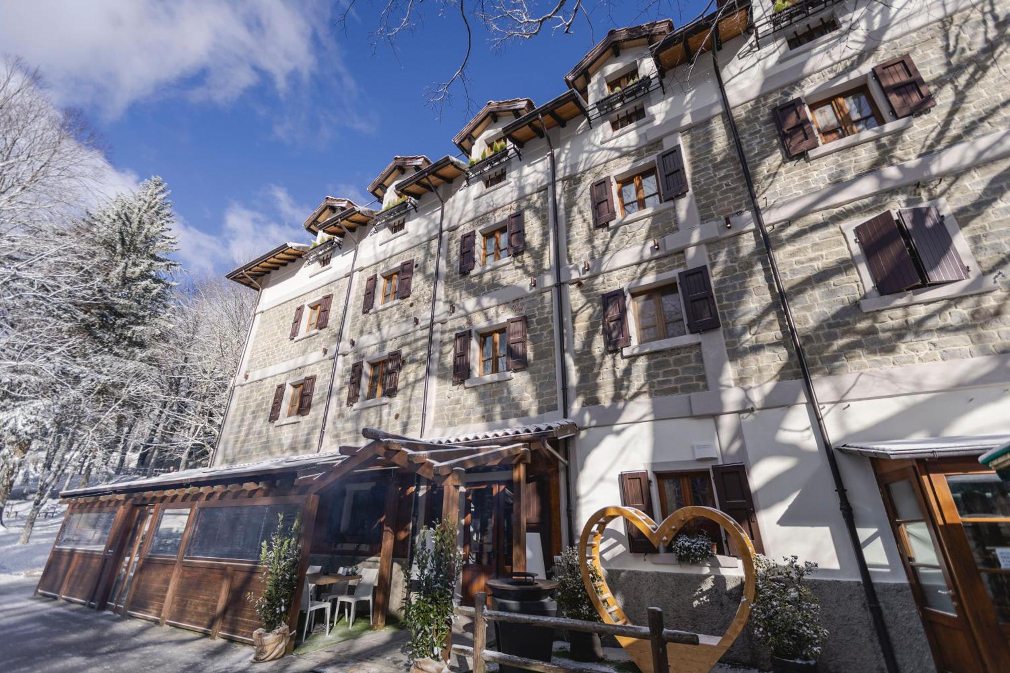 Granduca Mountain Wellness Apartments Campigna Exteriér fotografie